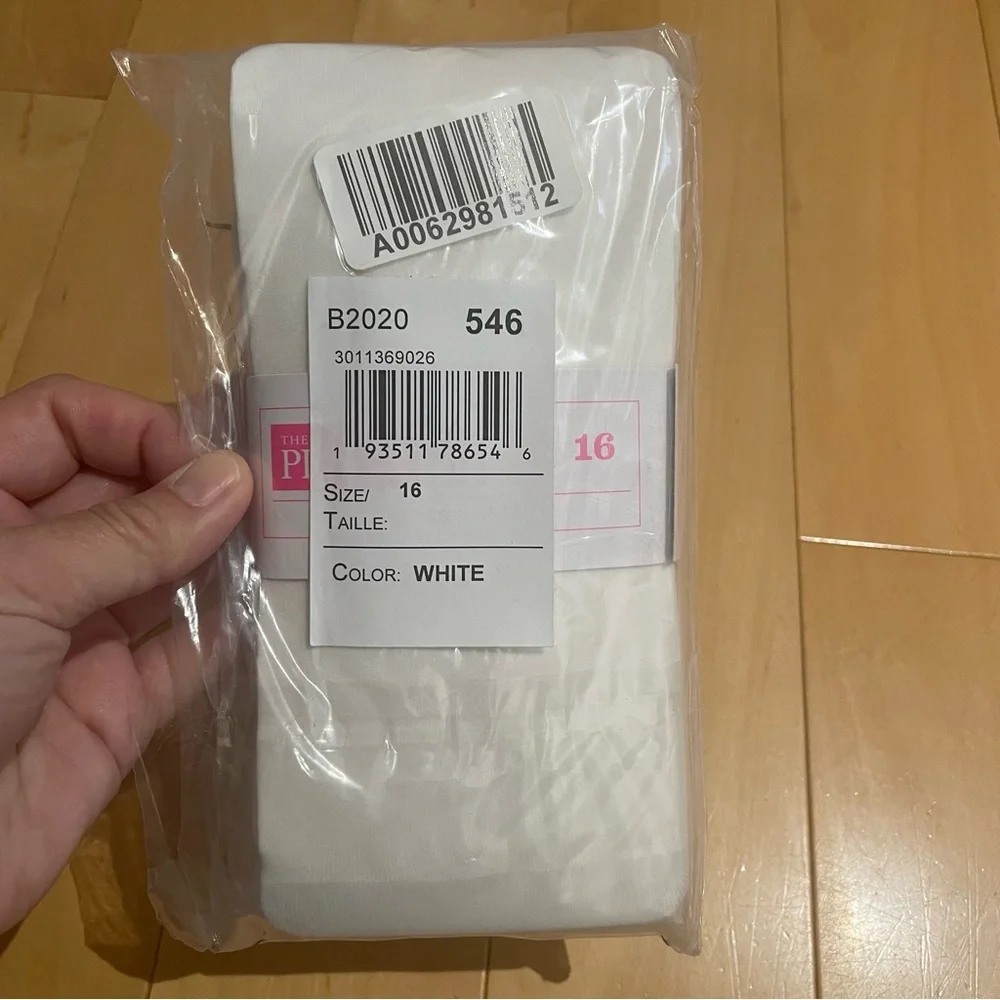 New 2 pack girl’s white tights - Picture 1 of 3